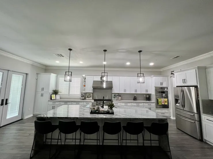 Custom kitchen layout